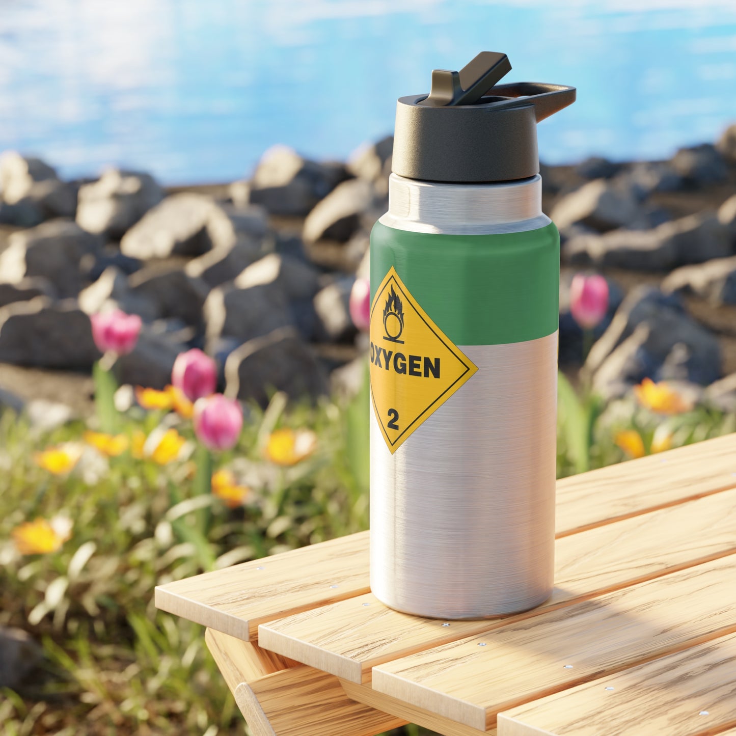 Gator Tumbler, 32oz Oxygen Tank Design - Top That Tees