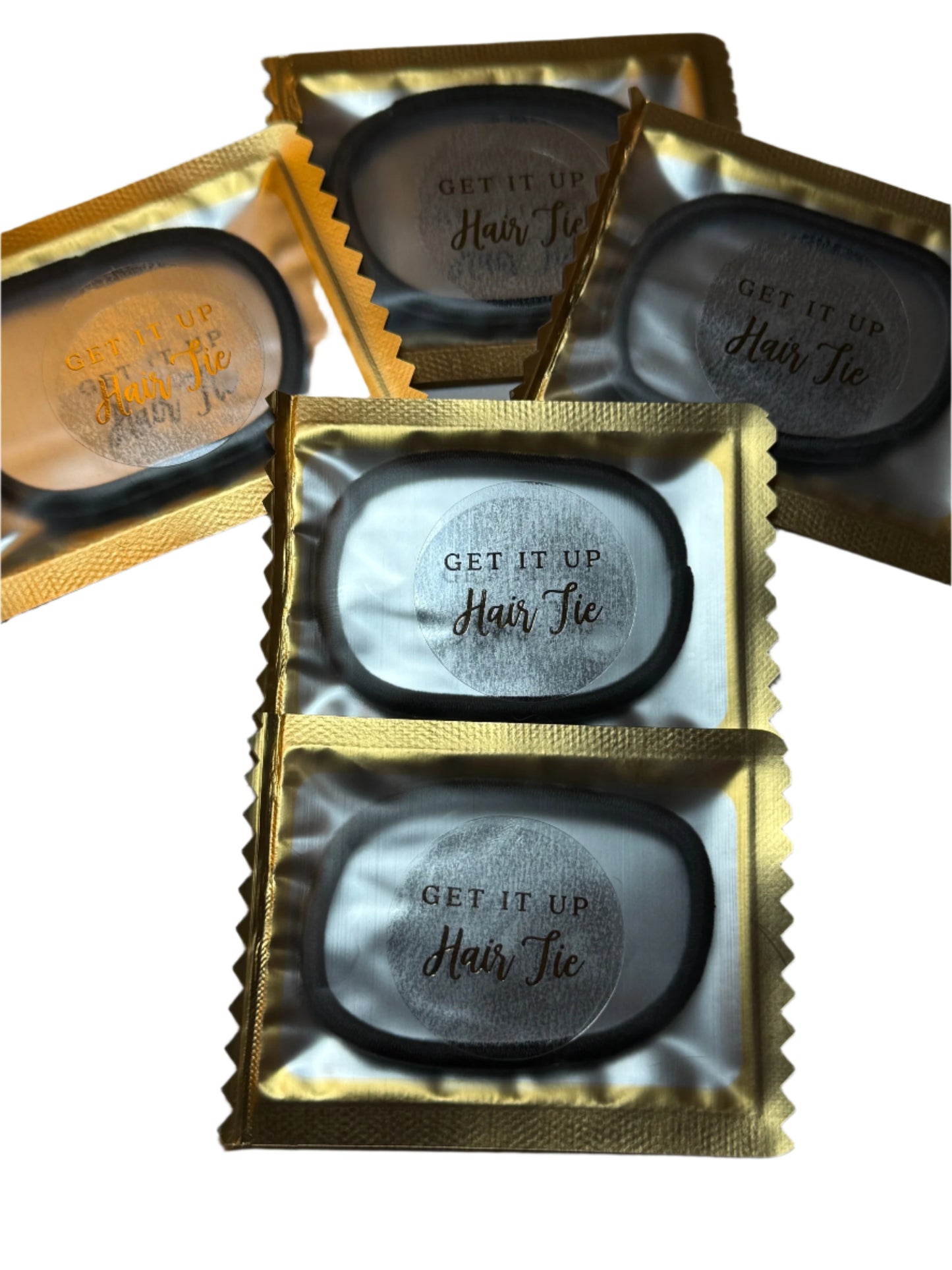 Gold packaging with 'Get It Up' branding on a gray background