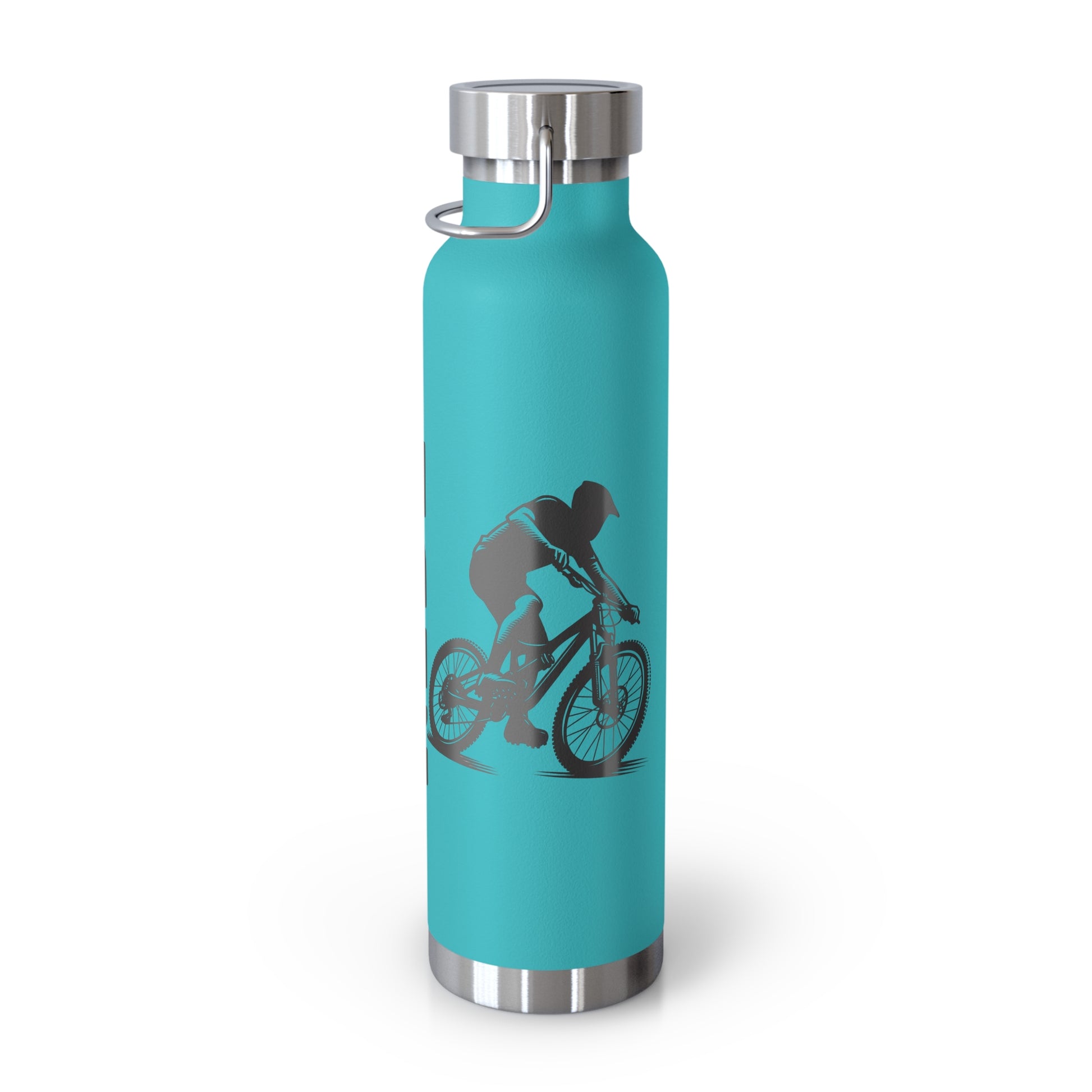 RIDE Copper Vacuum Insulated Bottle, 22oz, Mountain Biking, Riding, Bottle, Cycling Hydration, Water Bottle, Bicycle Enthusiast Bottle, MTB - Top That Tees