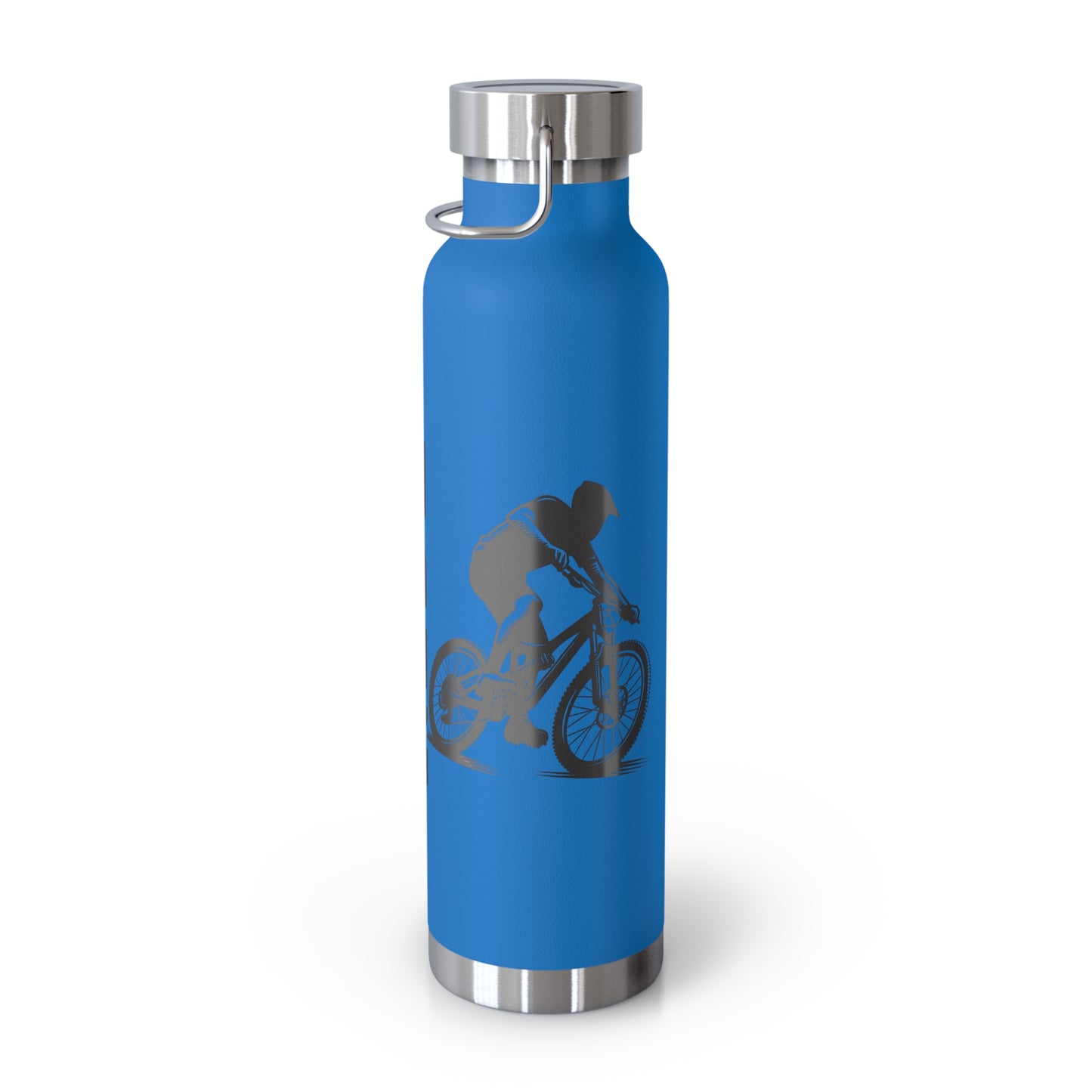 RIDE Copper Vacuum Insulated Bottle, 22oz, Mountain Biking, Riding, Bottle, Cycling Hydration, Water Bottle, Bicycle Enthusiast Bottle, MTB - Top That Tees