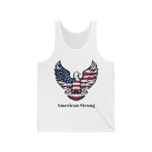 American Strong Unisex Jersey Tank