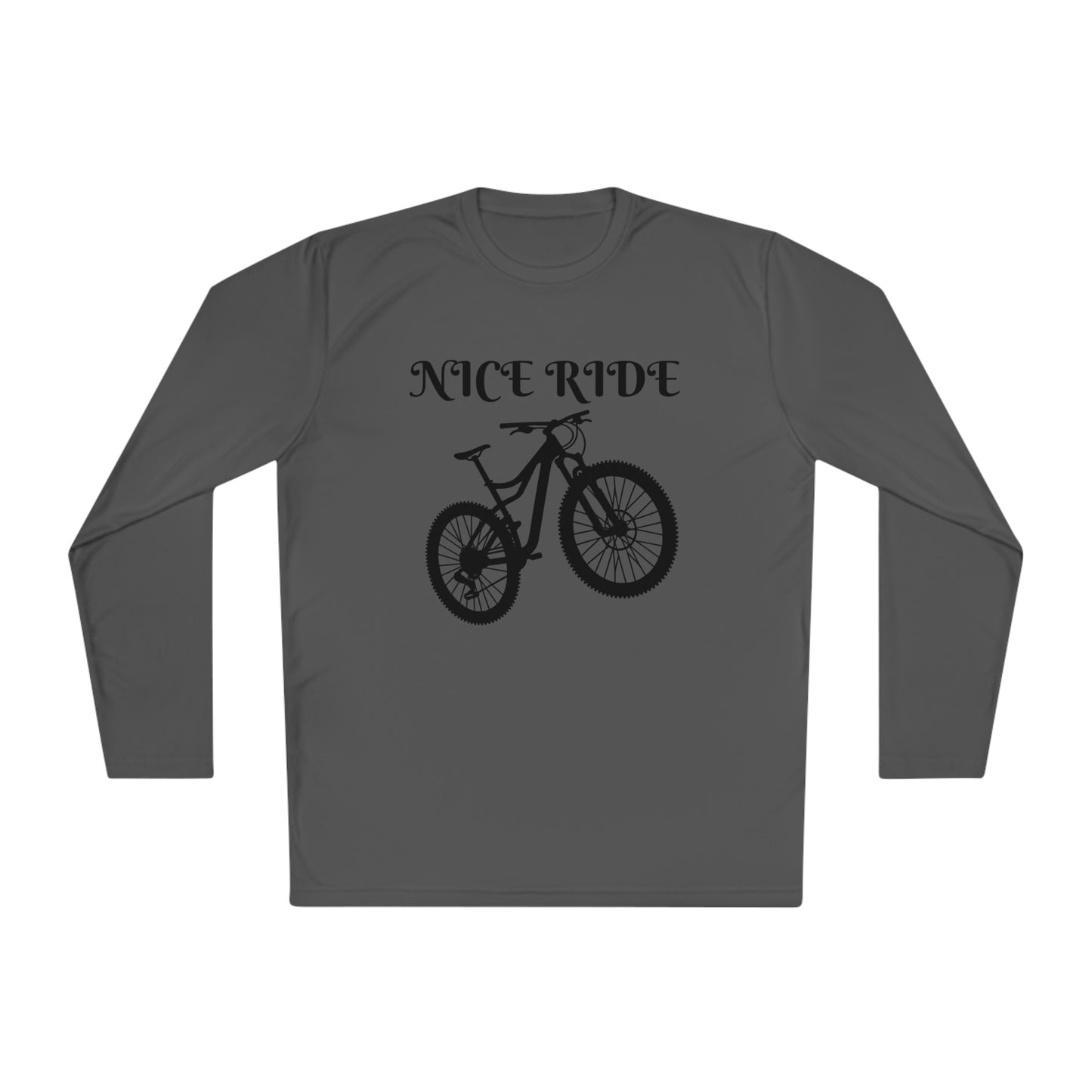 NICE RIDE Unisex Lightweight Long Sleeve Tee - Top That Tees