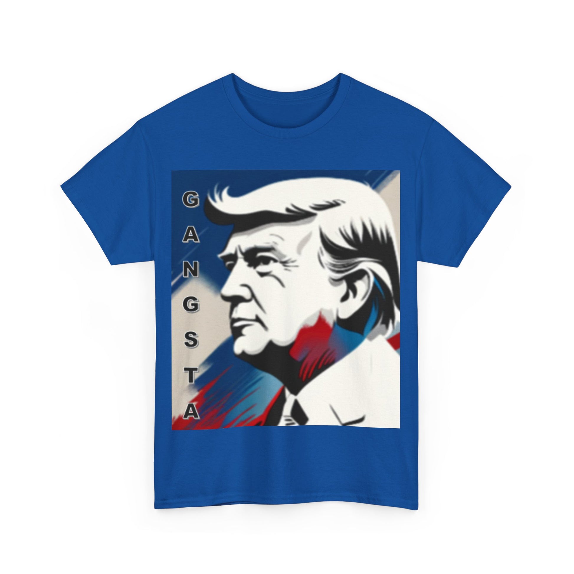 Trump Gangsta Unisex Heavy Cotton Tee - Top That Tees