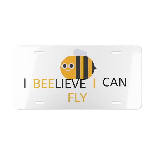 Vanity Plate BEELIEVE - Top That Tees