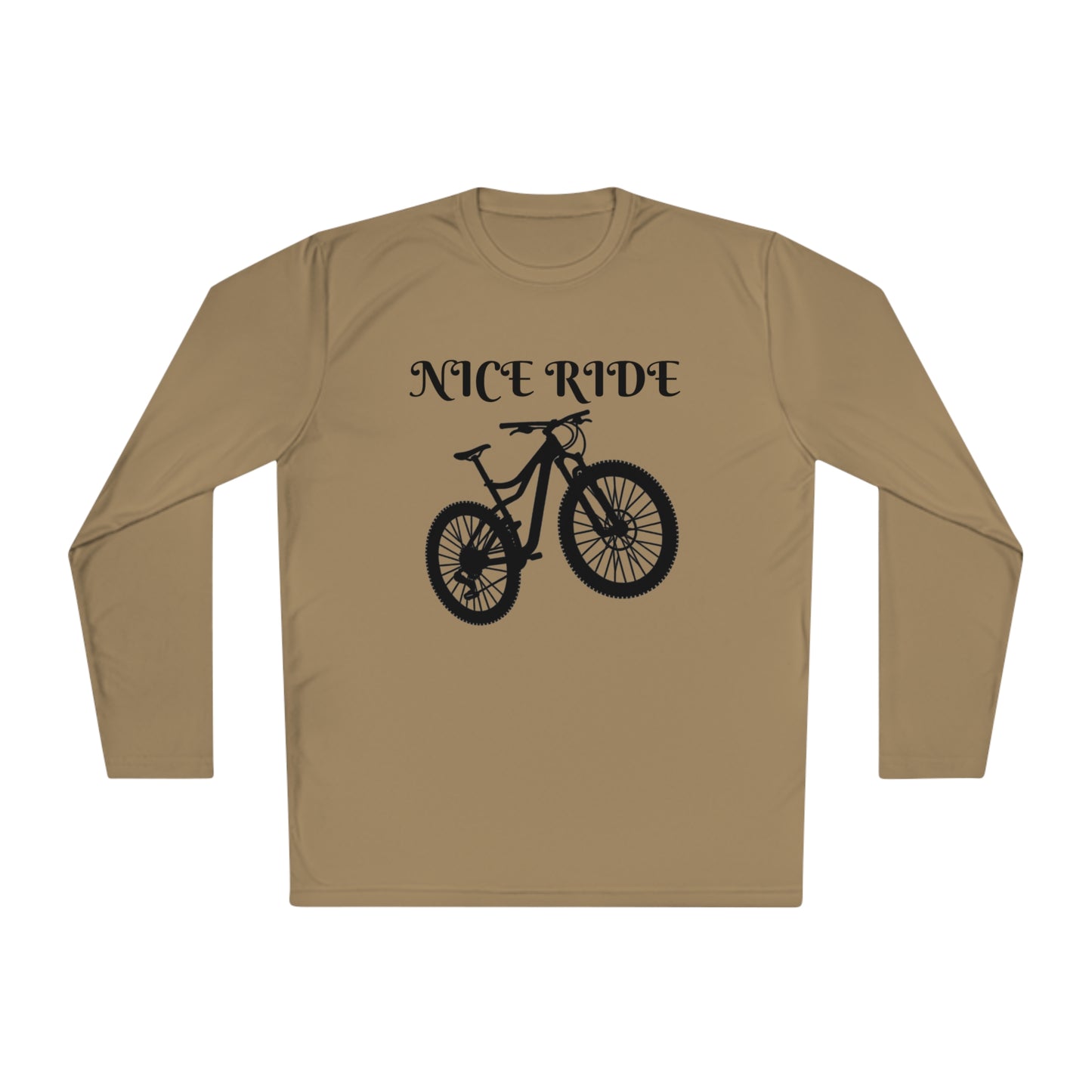 NICE RIDE Unisex Lightweight Long Sleeve Tee - Top That Tees