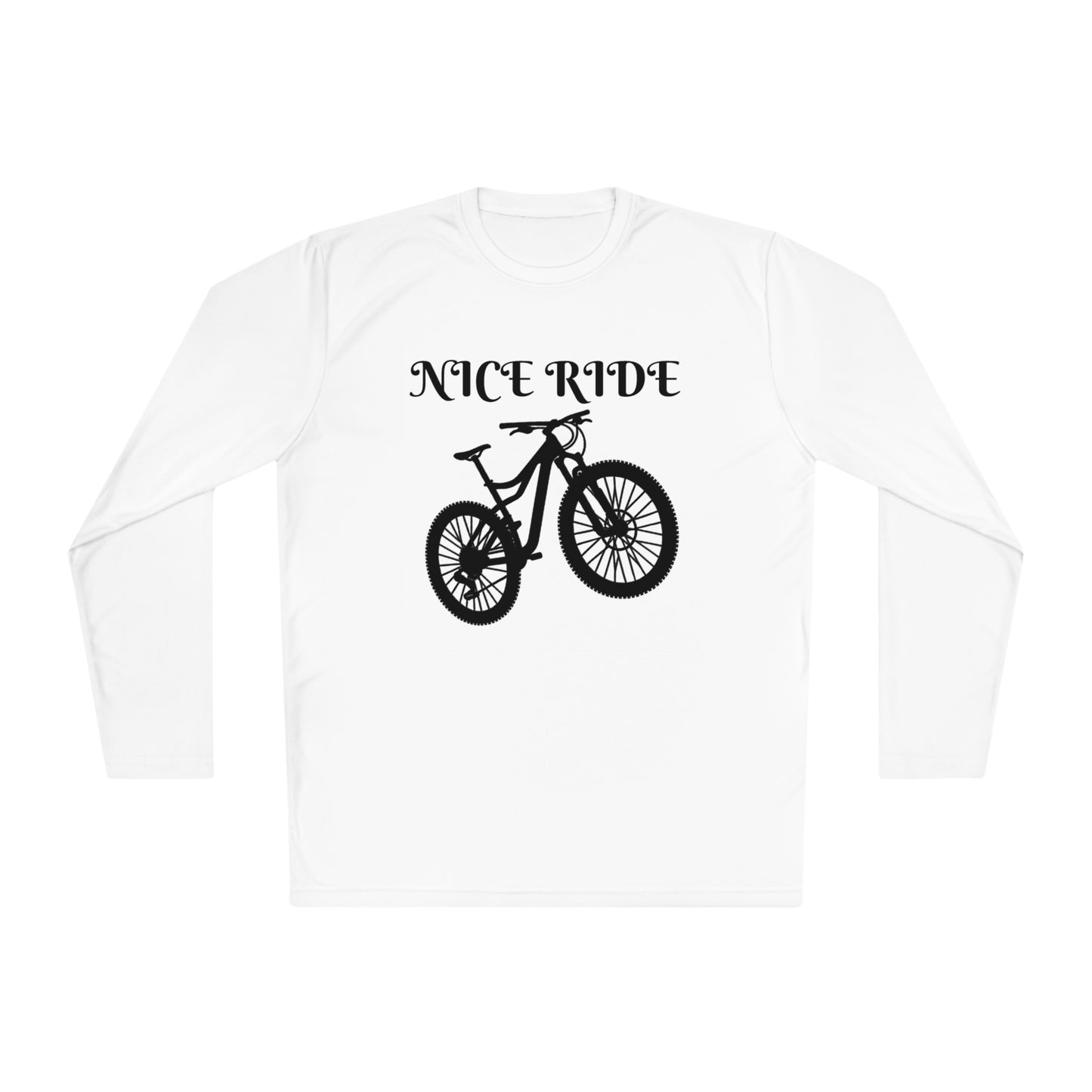 NICE RIDE Unisex Lightweight Long Sleeve Tee - Top That Tees