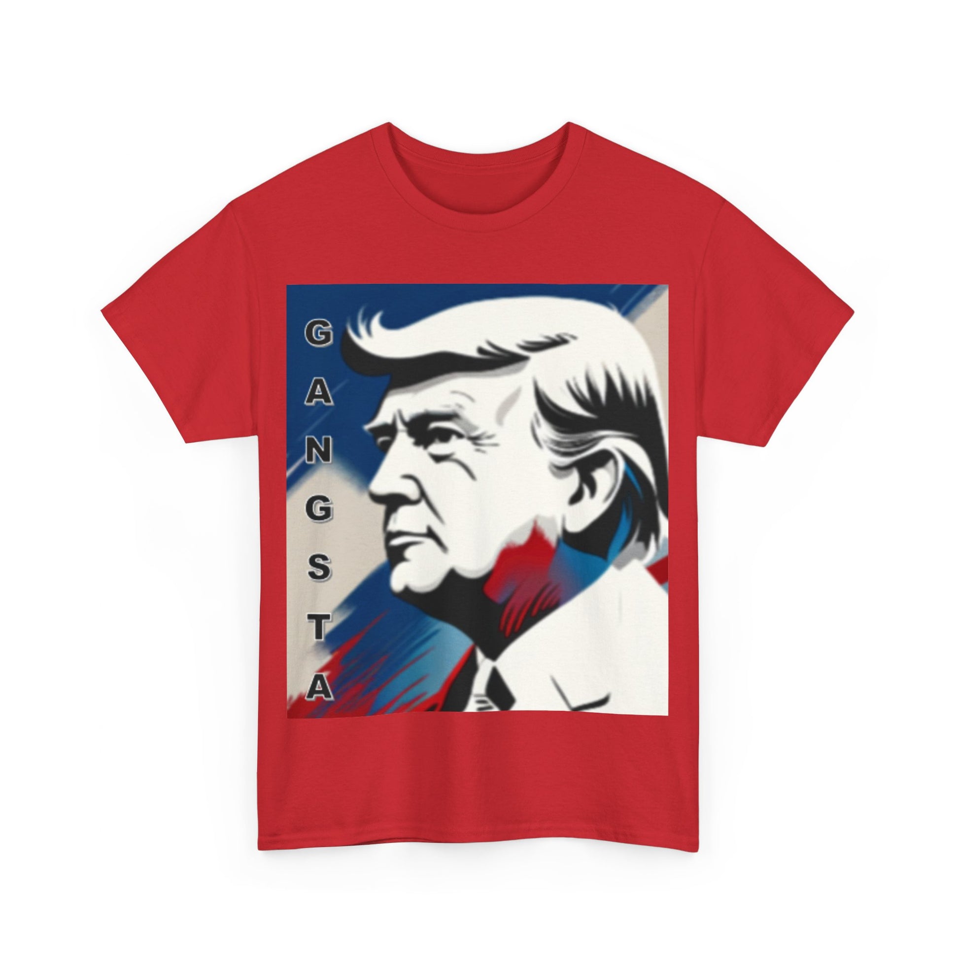 Trump Gangsta Unisex Heavy Cotton Tee - Top That Tees