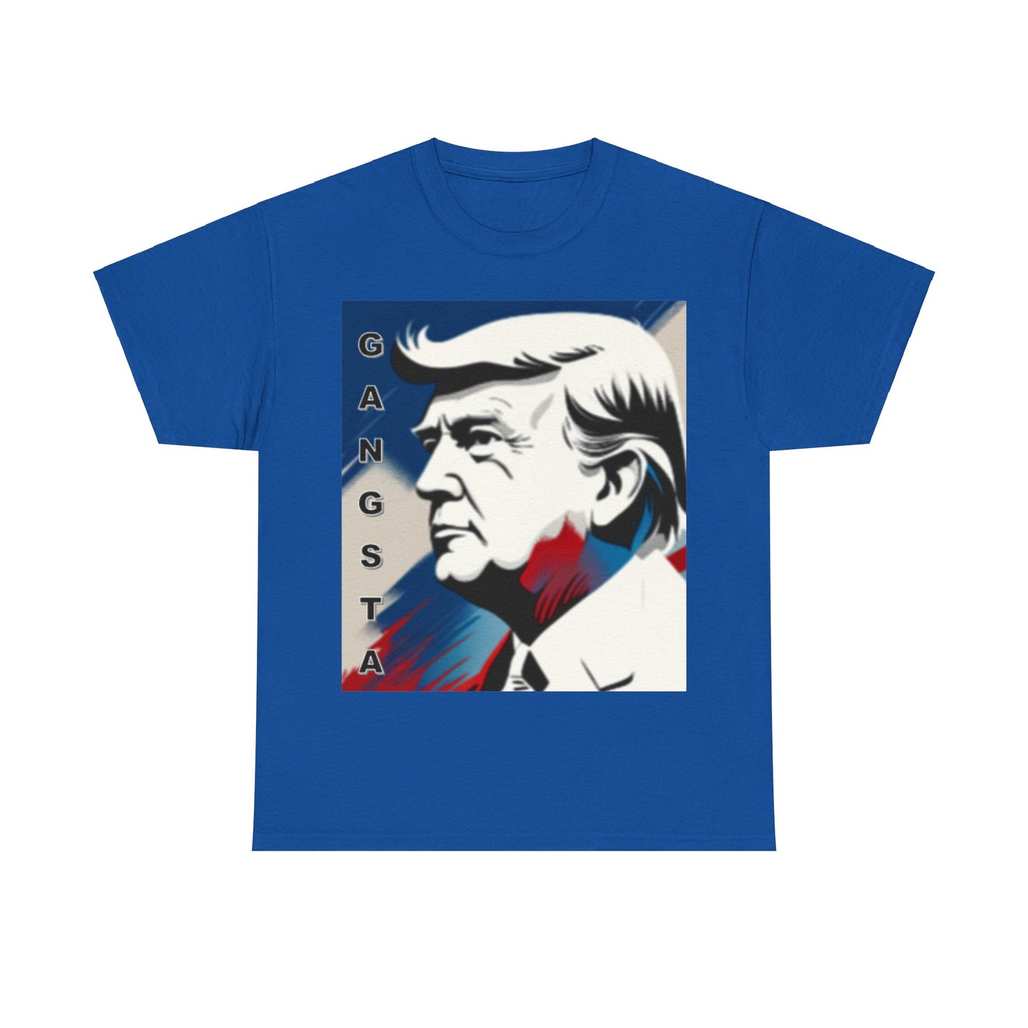 Trump Gangsta Unisex Heavy Cotton Tee - Top That Tees