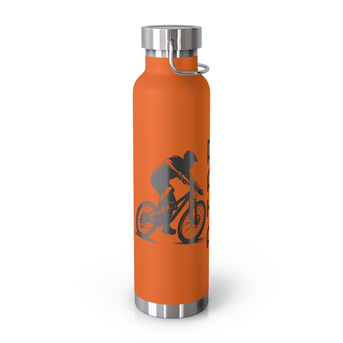 RIDE Copper Vacuum Insulated Bottle, 22oz, Mountain Biking, Riding, Bottle, Cycling Hydration, Water Bottle, Bicycle Enthusiast Bottle, MTB - Top That Tees