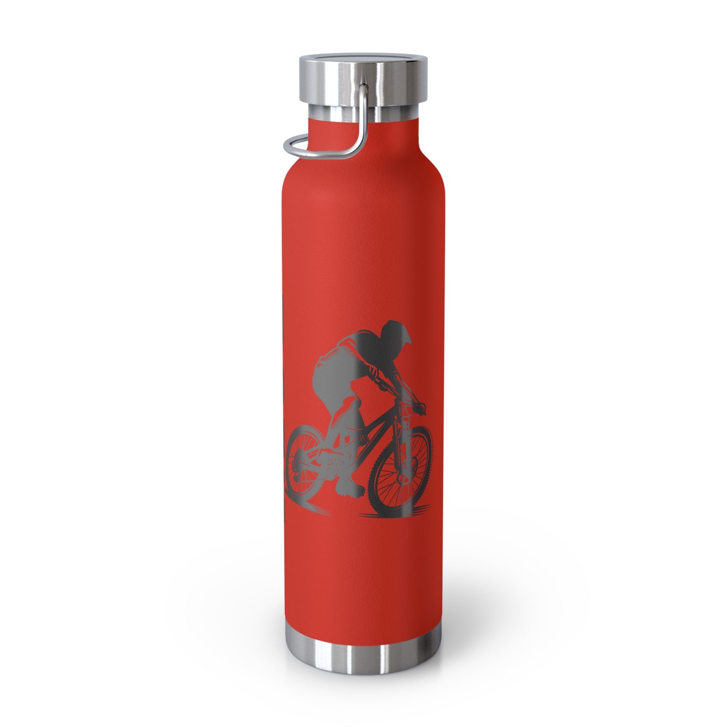 RIDE Copper Vacuum Insulated Bottle, 22oz, Mountain Biking, Riding, Bottle, Cycling Hydration, Water Bottle, Bicycle Enthusiast Bottle, MTB - Top That Tees