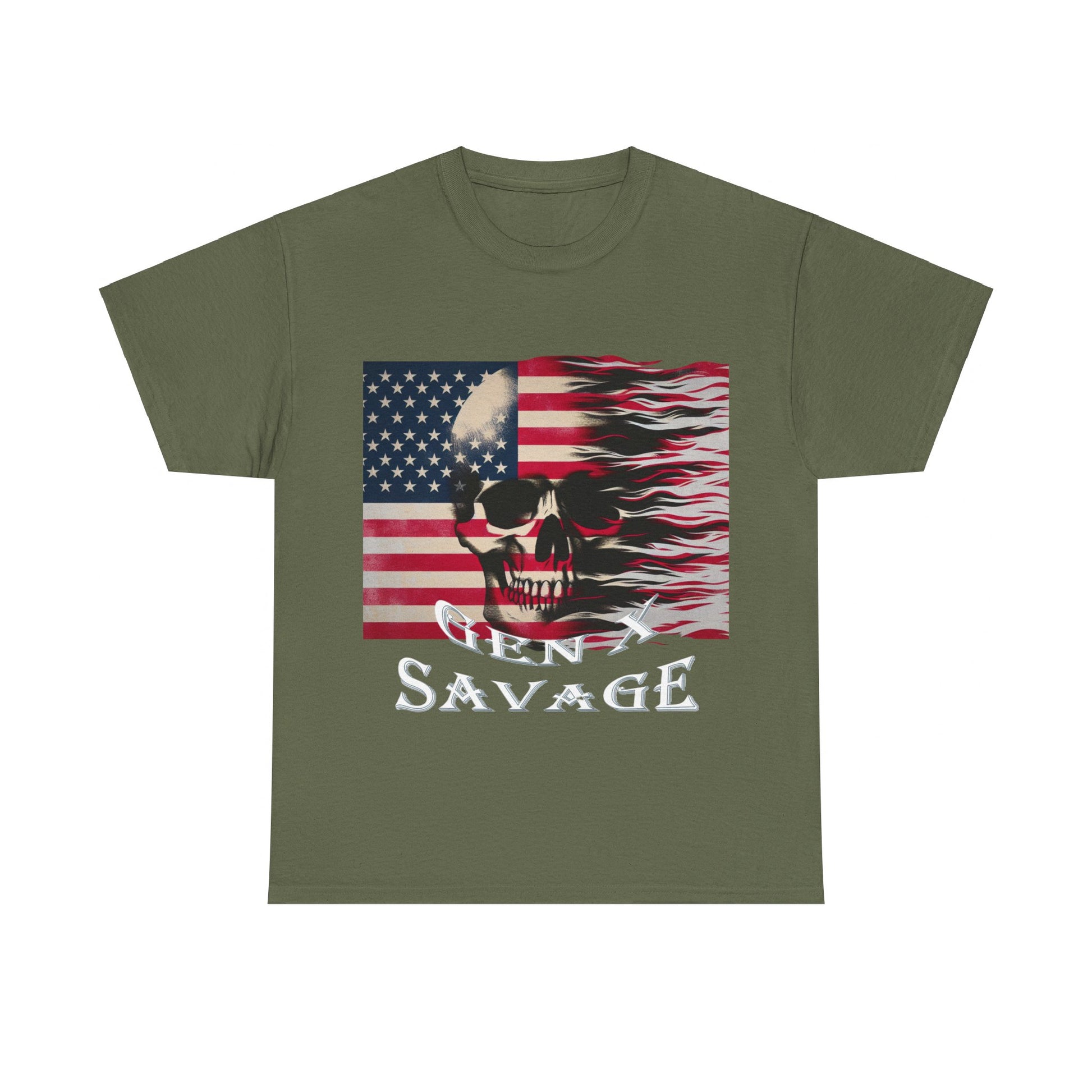 GEN X SAVAGE Unisex Heavy Cotton Tee - Top That Tees