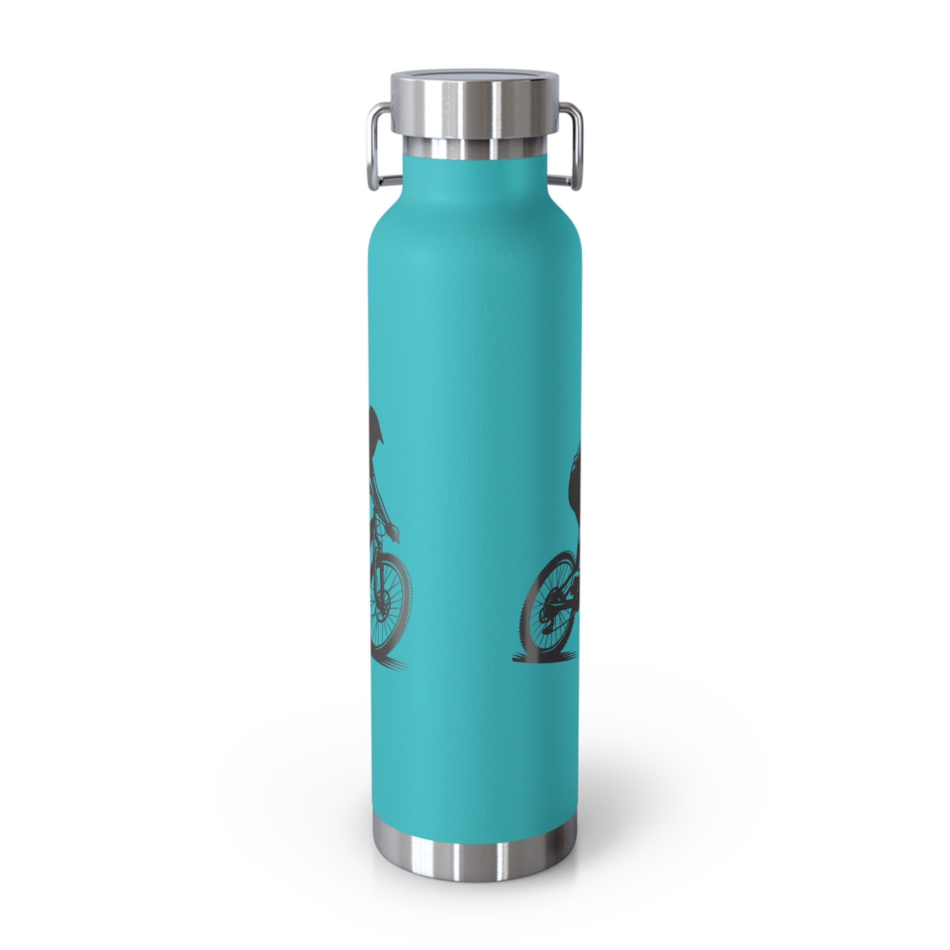 RIDE Copper Vacuum Insulated Bottle, 22oz, Mountain Biking, Riding, Bottle, Cycling Hydration, Water Bottle, Bicycle Enthusiast Bottle, MTB - Top That Tees