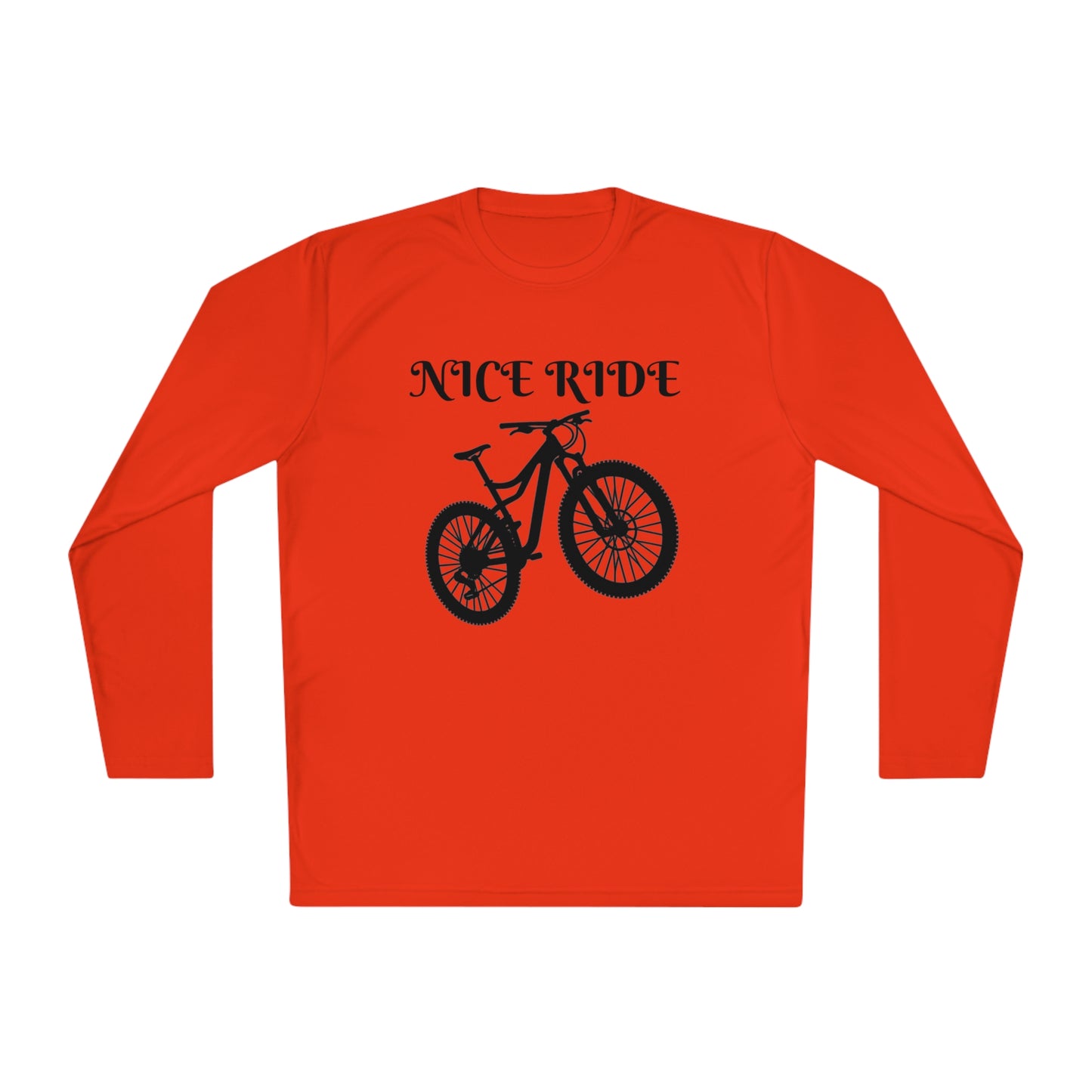 NICE RIDE Unisex Lightweight Long Sleeve Tee - Top That Tees