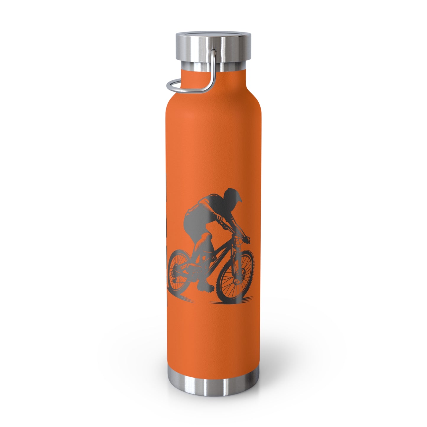 RIDE Copper Vacuum Insulated Bottle, 22oz, Mountain Biking, Riding, Bottle, Cycling Hydration, Water Bottle, Bicycle Enthusiast Bottle, MTB - Top That Tees