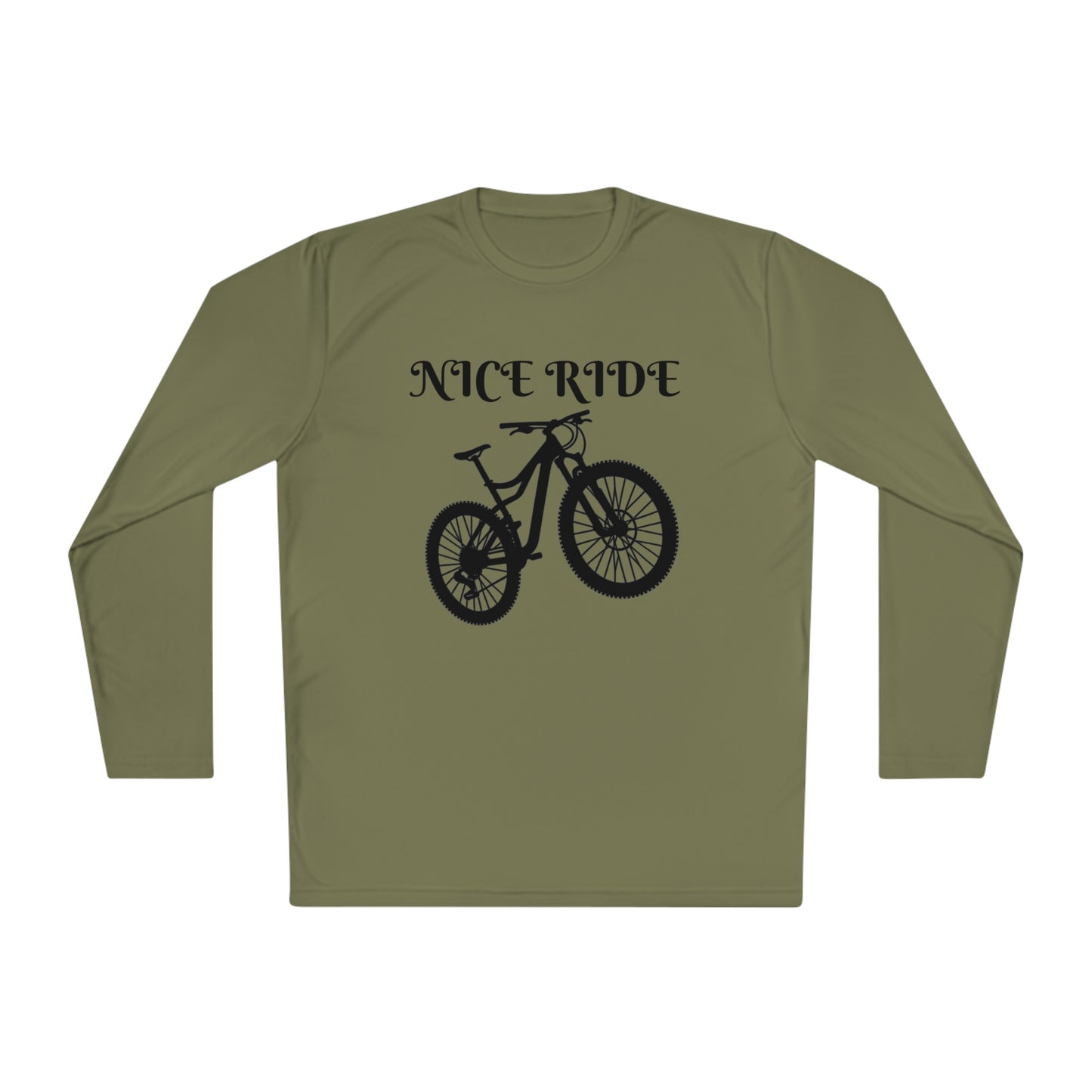 NICE RIDE Unisex Lightweight Long Sleeve Tee - Top That Tees