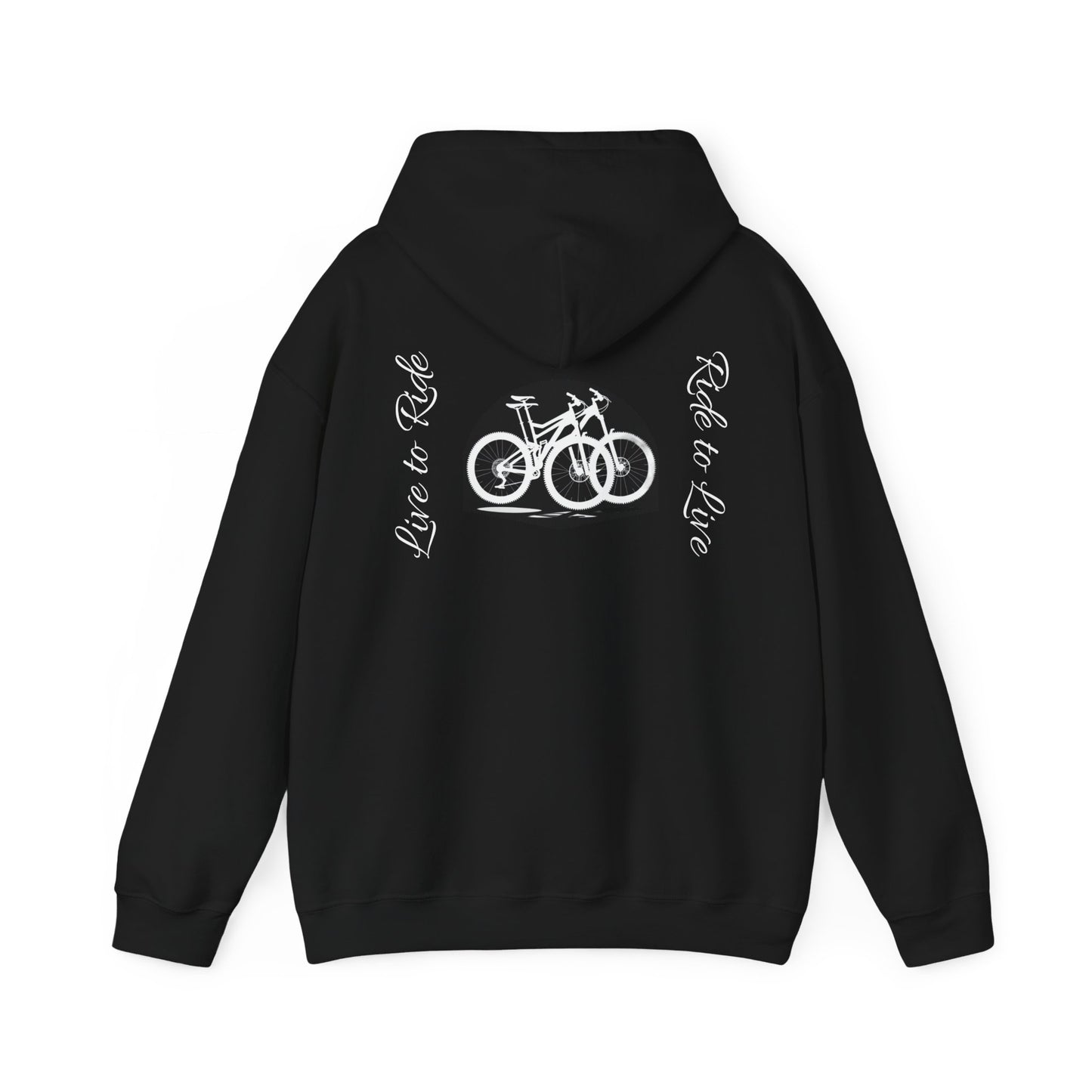 Live to Ride Unisex Heavy Blend™ Hooded Sweatshirt - Top That Tees