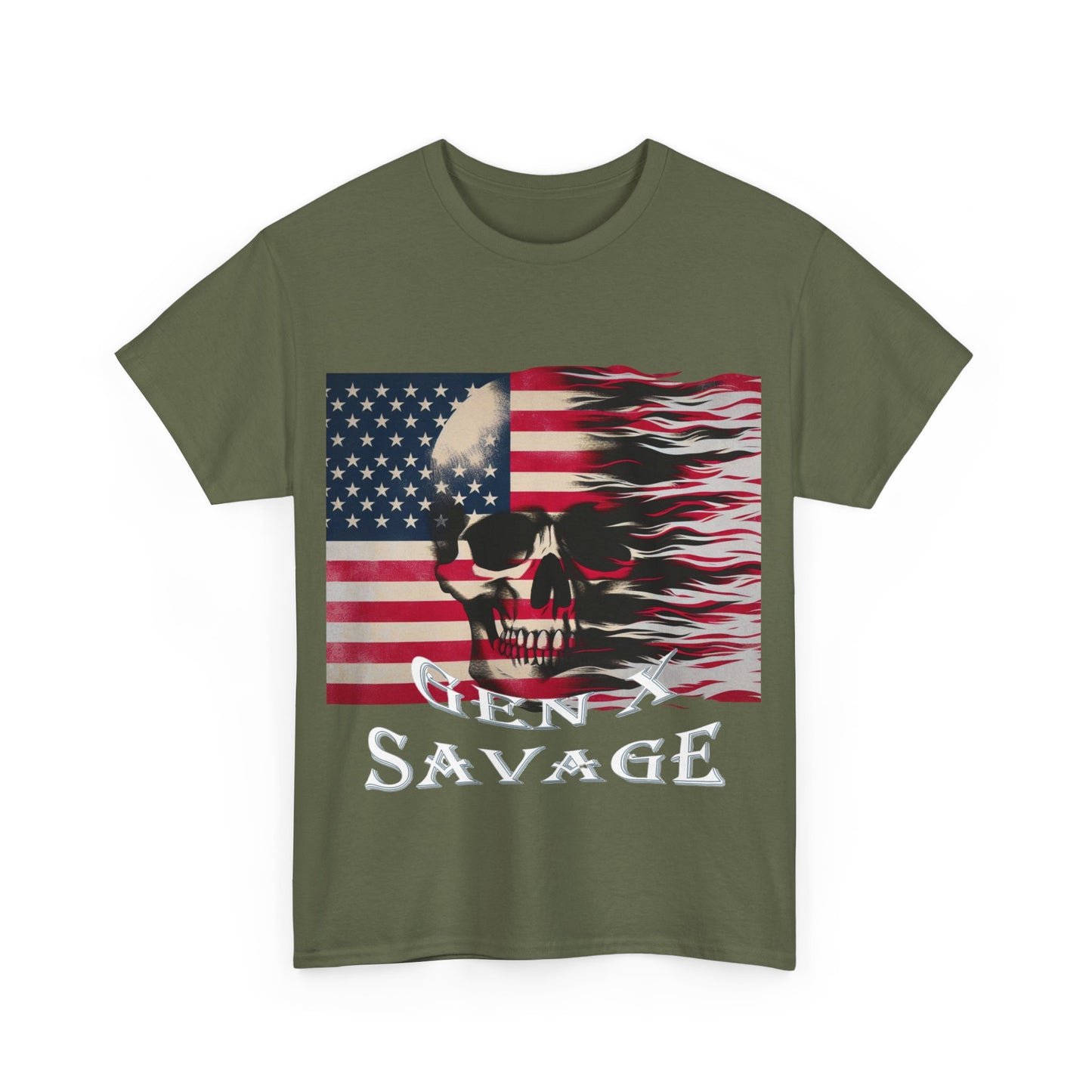 GEN X SAVAGE Unisex Heavy Cotton Tee - Top That Tees