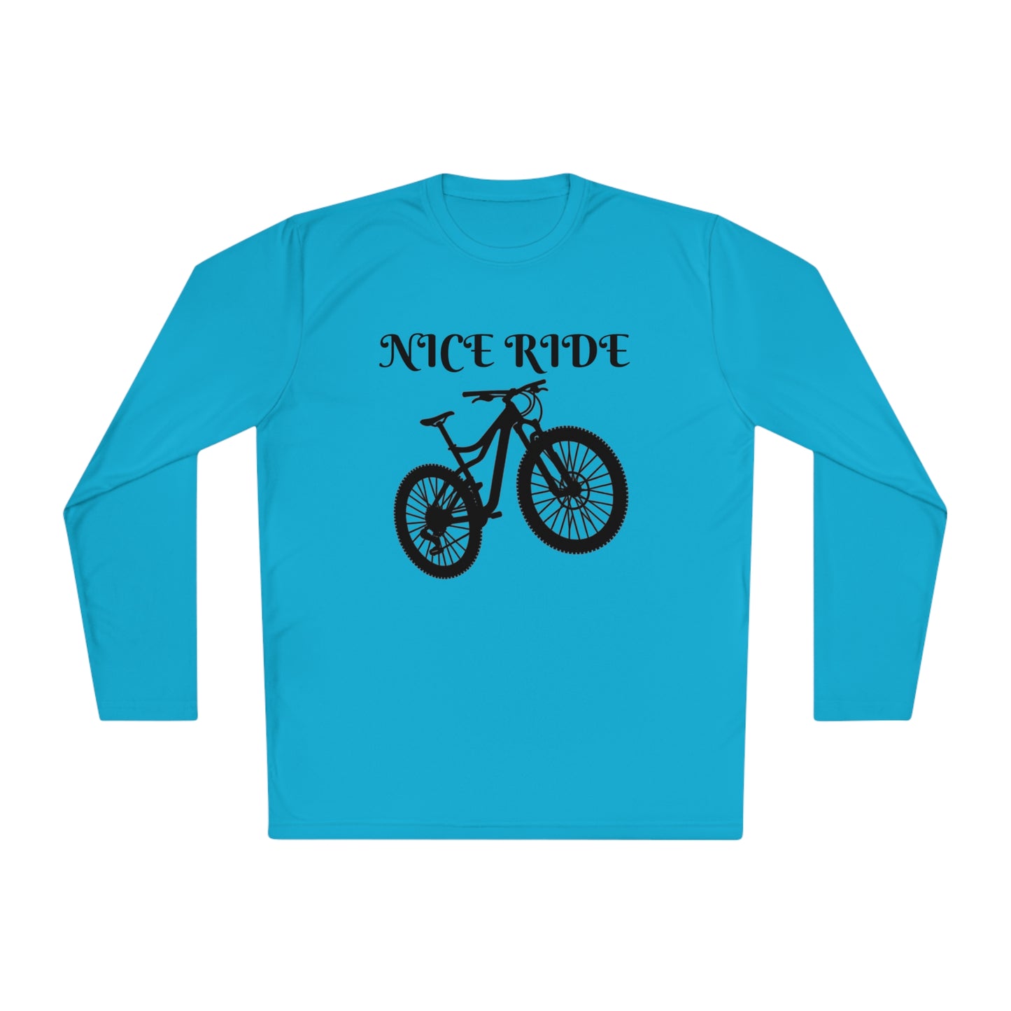 NICE RIDE Unisex Lightweight Long Sleeve Tee - Top That Tees