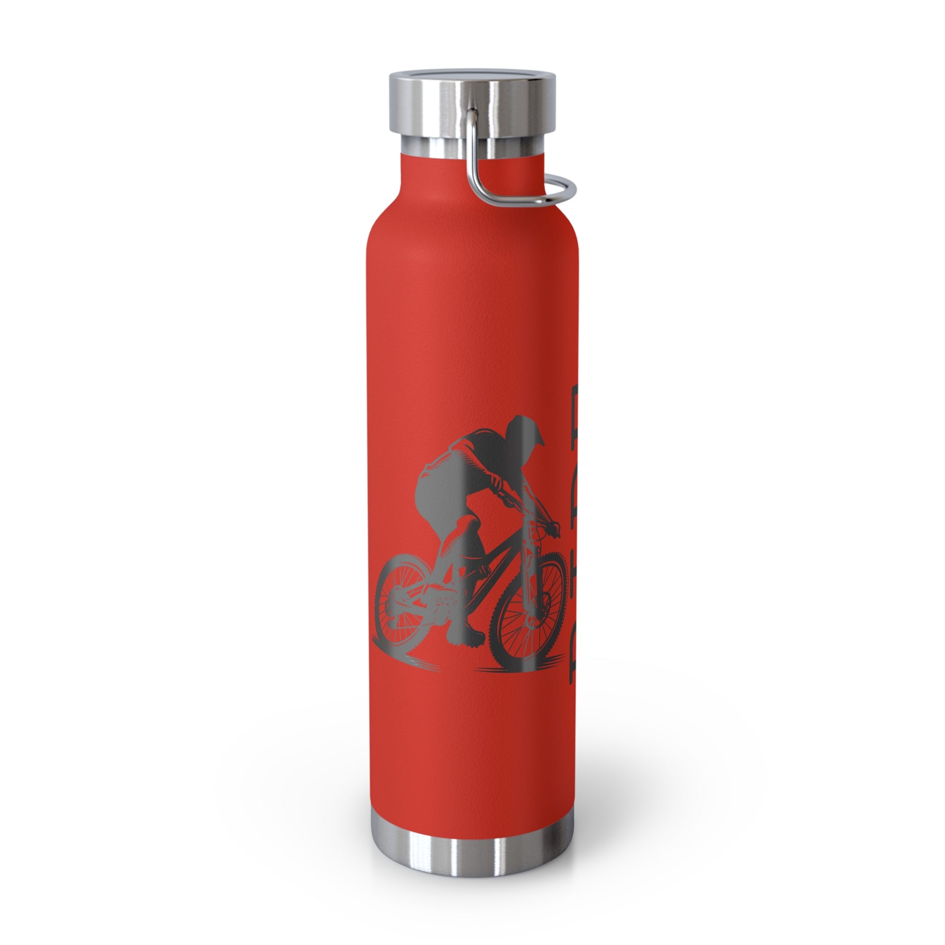 RIDE Copper Vacuum Insulated Bottle, 22oz, Mountain Biking, Riding, Bottle, Cycling Hydration, Water Bottle, Bicycle Enthusiast Bottle, MTB - Top That Tees