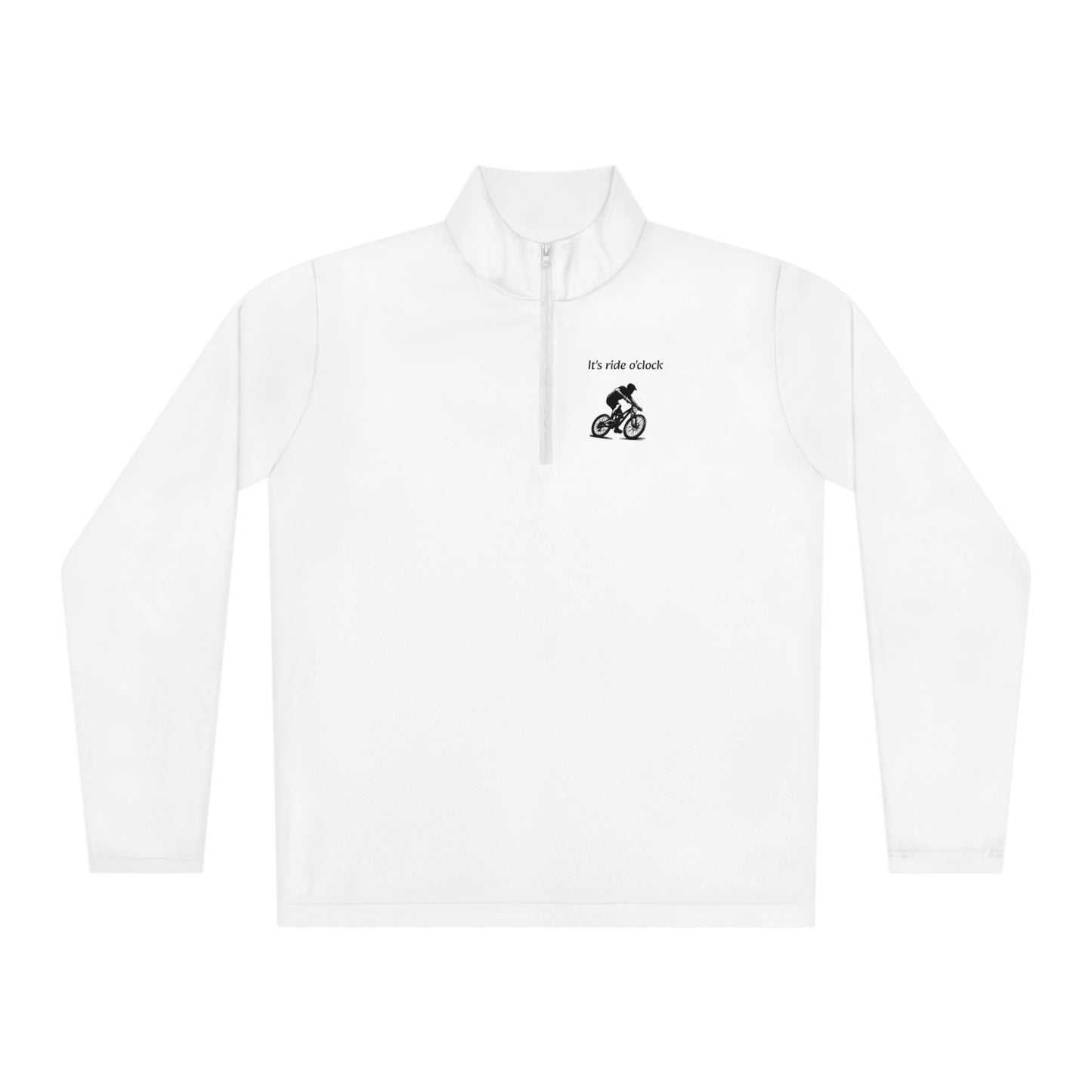 Unisex It's ride o'clock Quarter-Zip Pullover - Top That Tees