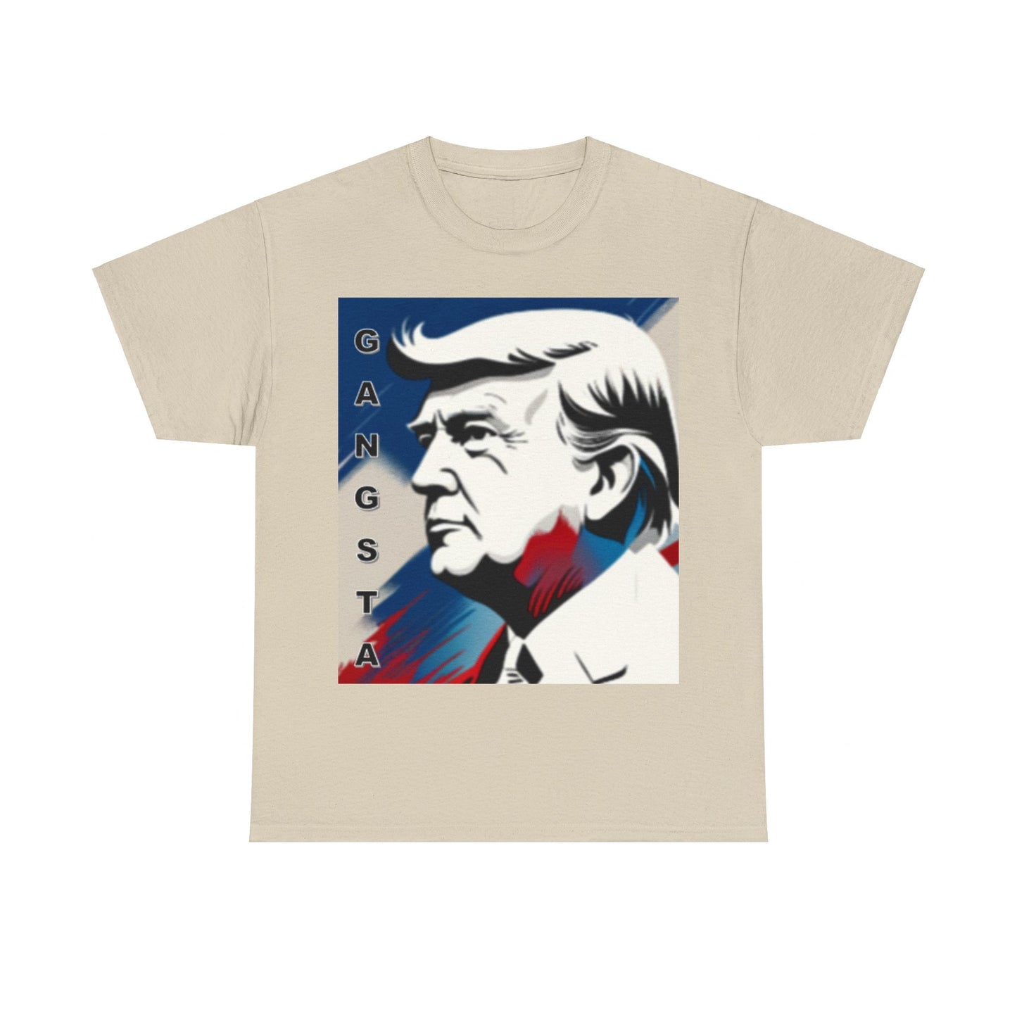 Trump Gangsta Unisex Heavy Cotton Tee - Top That Tees