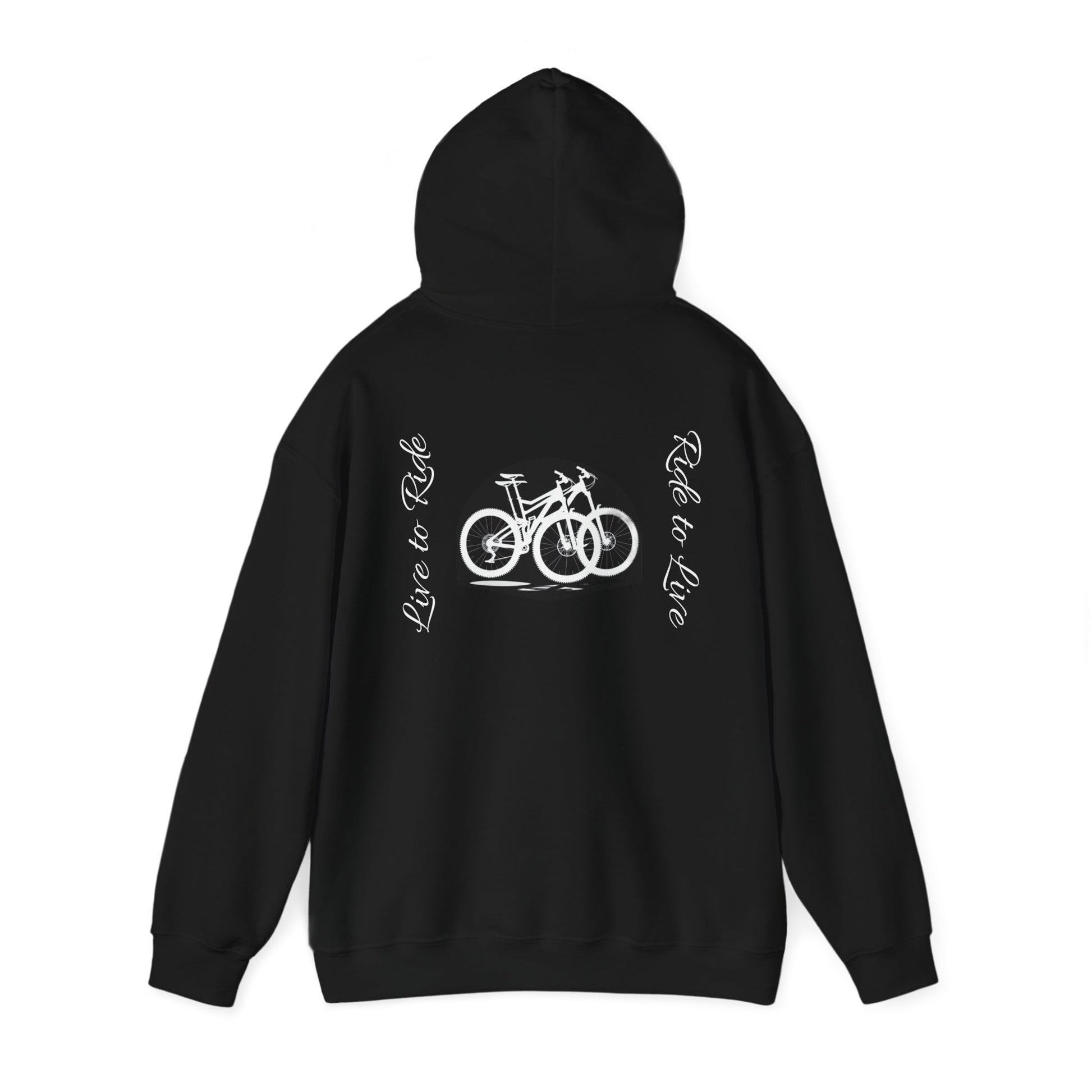 Live to Ride Unisex Heavy Blend™ Hooded Sweatshirt - Top That Tees