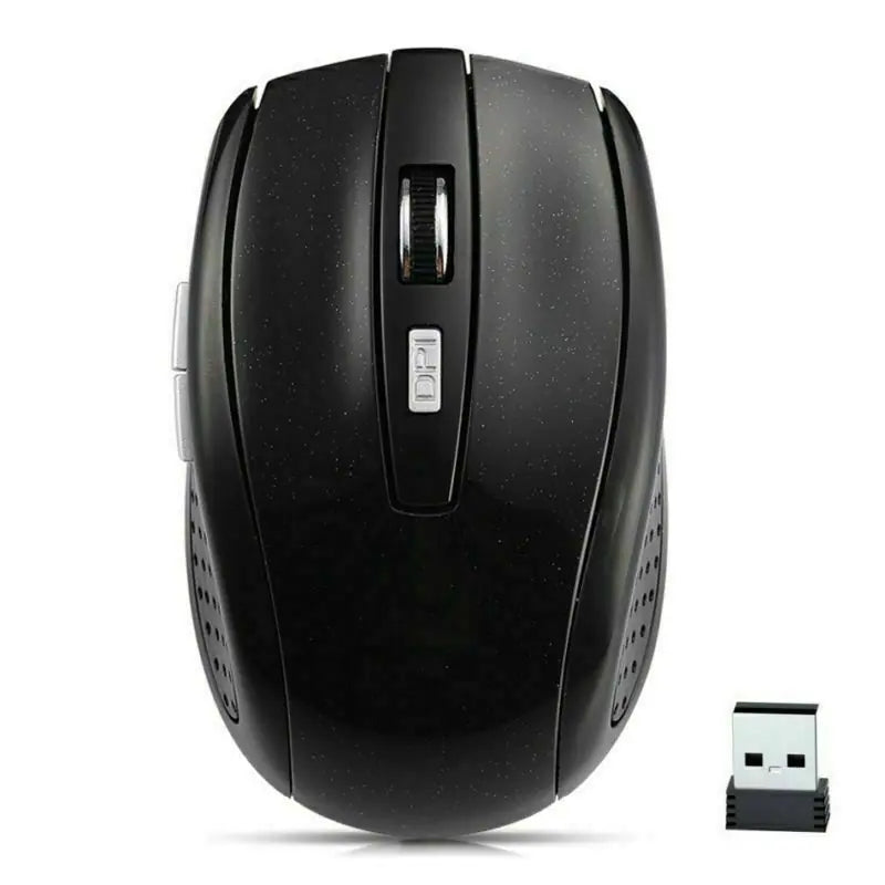 2.4GHz Wireless Optical Mouse & USB Receiver For PC Laptop Computer