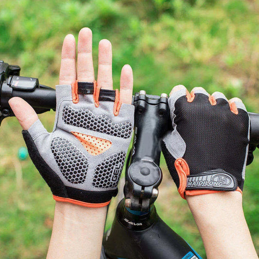 Breathable Half-Finger Cycling Gloves for Men & Women - Anti-Slip Fitness, Gym, and Training Gloves - Top That Tees