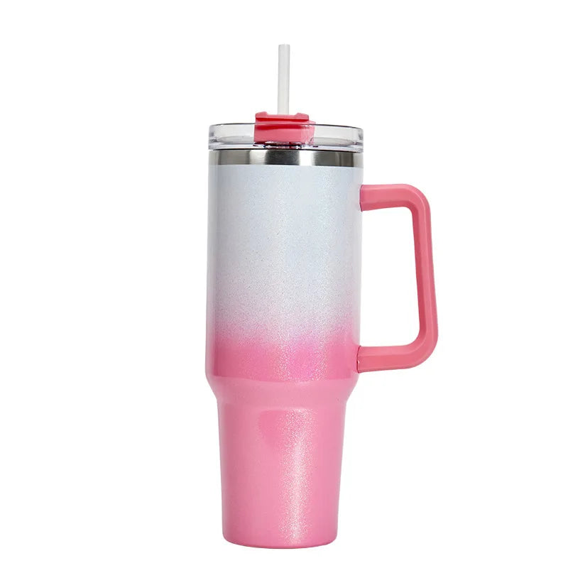 Vacuum Insulation Cup Large Capacity Double-layer Stainless Steel Coffee Cup Thermos Bottle Cold Hot Travel Mug Flask Car Water - Top That Tees