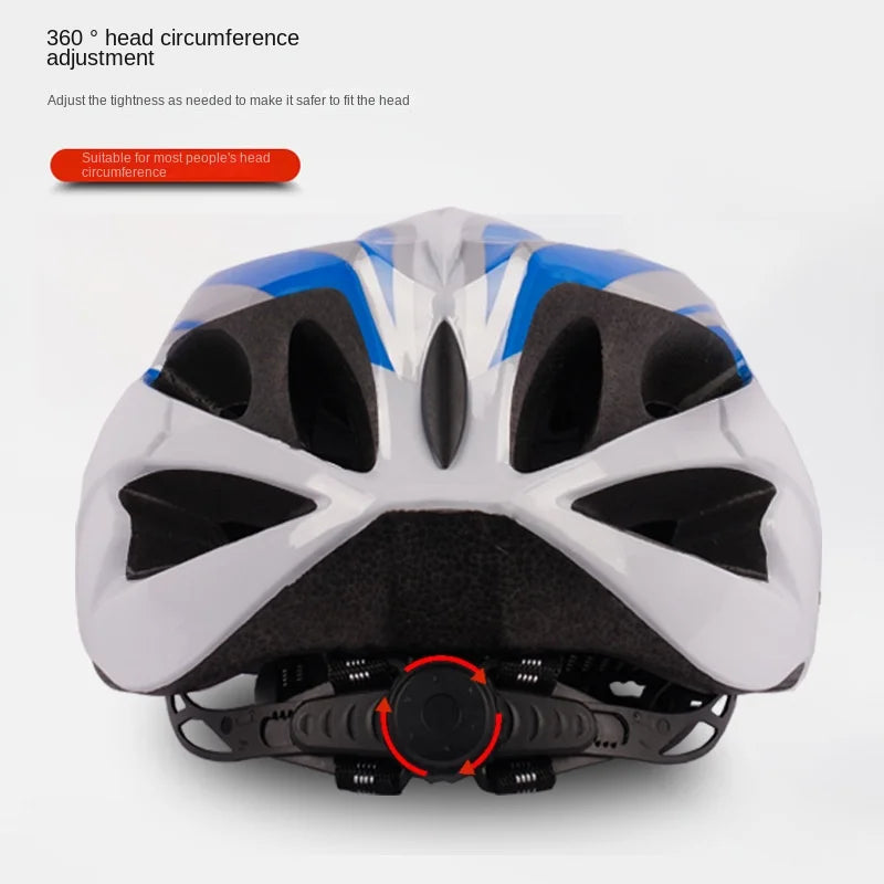 Lightweight Adjustable Cycling Helmet with Comfort Lining – Unisex MTB Bike Safety Head Protection - Top That Tees