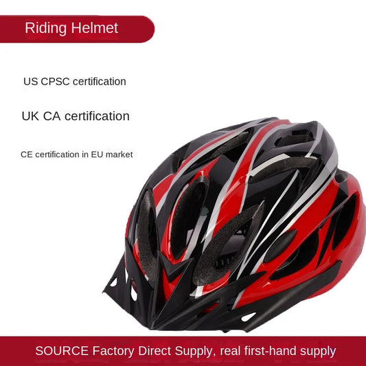 Lightweight Adjustable Cycling Helmet with Comfort Lining – Unisex MTB Bike Safety Head Protection - Top That Tees