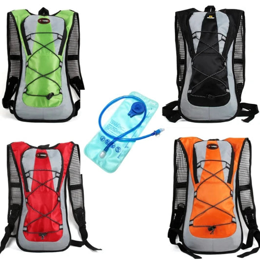 TopThatTees Brand hydration backpack Water Bag Tank Backpack Hiking mountain bike Riding Backpack with 2L Water Bag Hydration Bladder - Top That Tees